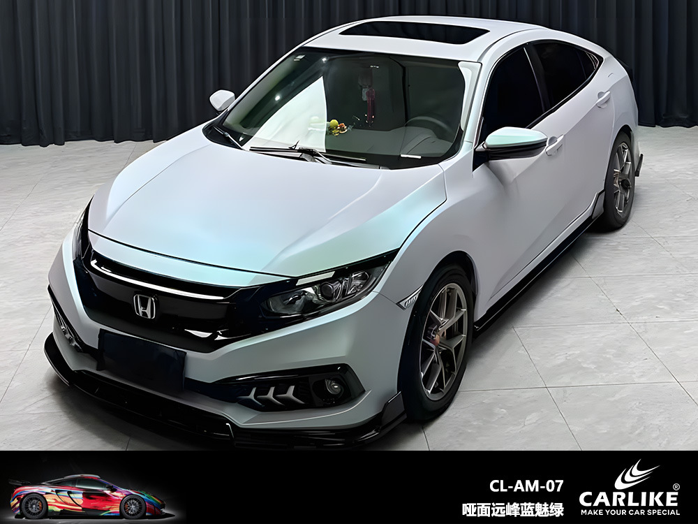 Kalek cerámica glaciar azul coche que cambia de color película pico lejano encanto azul oro completo coche película Capri gris púrpura etiqueta engomada del coche