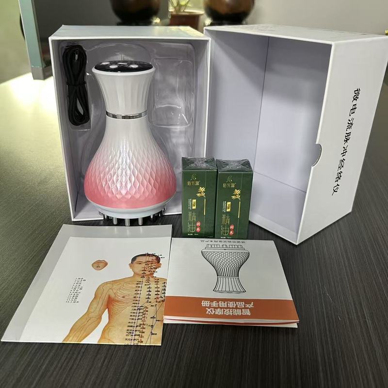 电动五行经络刷刮痧仪减肚子燃腹部肥脂全身疏通按摩仪加热可水洗|undefined