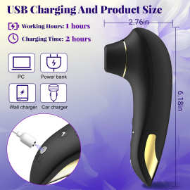 安芮玛丽吸吮震动器多频振动AV棒智能加热女用自慰器成人情趣用品