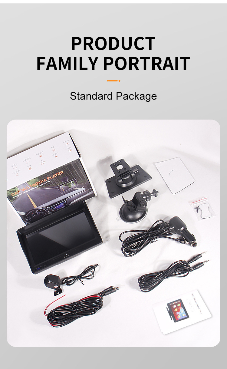 7inch Cayplay Car Pnd Display Auto Bluetooth Player Hands-Free Fm Card Reader