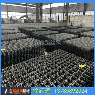 矿用金属锚网片 编织焊接网 矿山弯边轧花网 80*80 mm