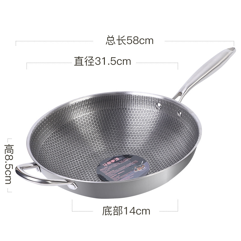 Dos conjuntos de paneles caseros de cocción antiadherente regalo de reunión anual al por mayor multifuncional caja de regalo de cocina de cocina