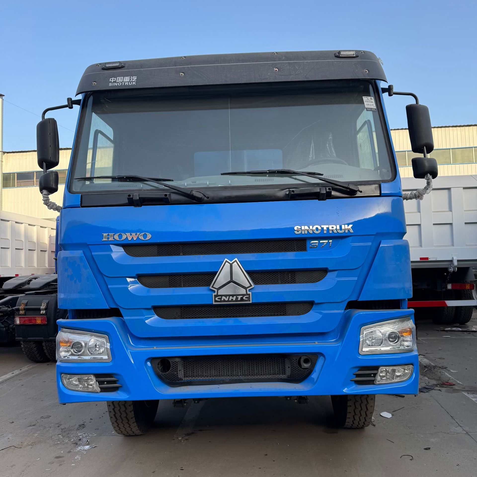 出口豪沃自卸车陕汽渣土重型载货运输车10-12轮矿山自卸工程车