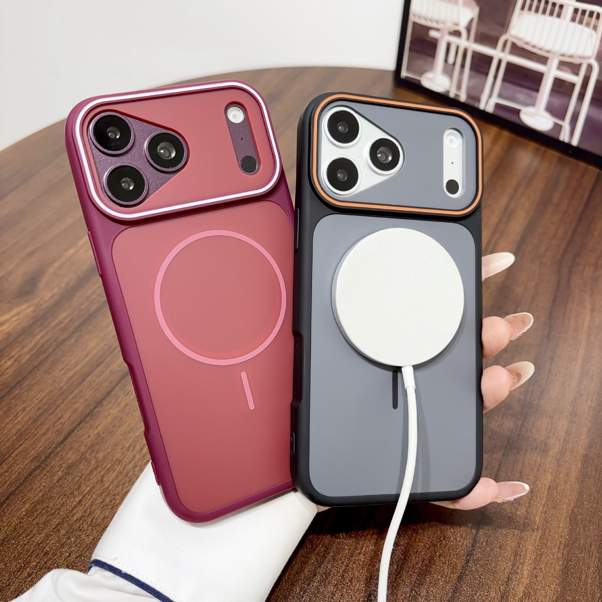 Funda Magnética para Celular para iPhone 18 Pro Max / 17 Pro de TPU Antideslizante image 4
