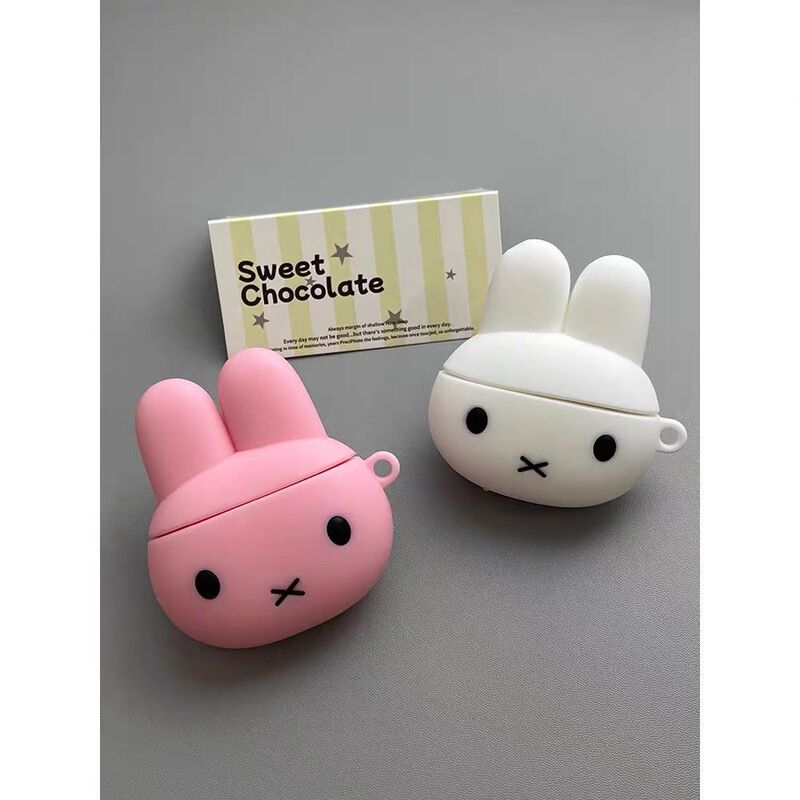 Suitable for Apple AirPods 4Th Generation Bluetooth Earphone Protective Case Pro2/3Rd Generation Cartoon Silicone Soft Shell Creative Design Suitable for Apple AirPods 4Th Generation Bluetooth Earphone Protective Case Pro2/3Rd Generation Cartoon Silicone Soft Shell Creative Design