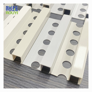 Factory direct custom environmentally friendly waterproof mildew-proof ceramic tile closing strip corner line closing strip PVC Tile Trim