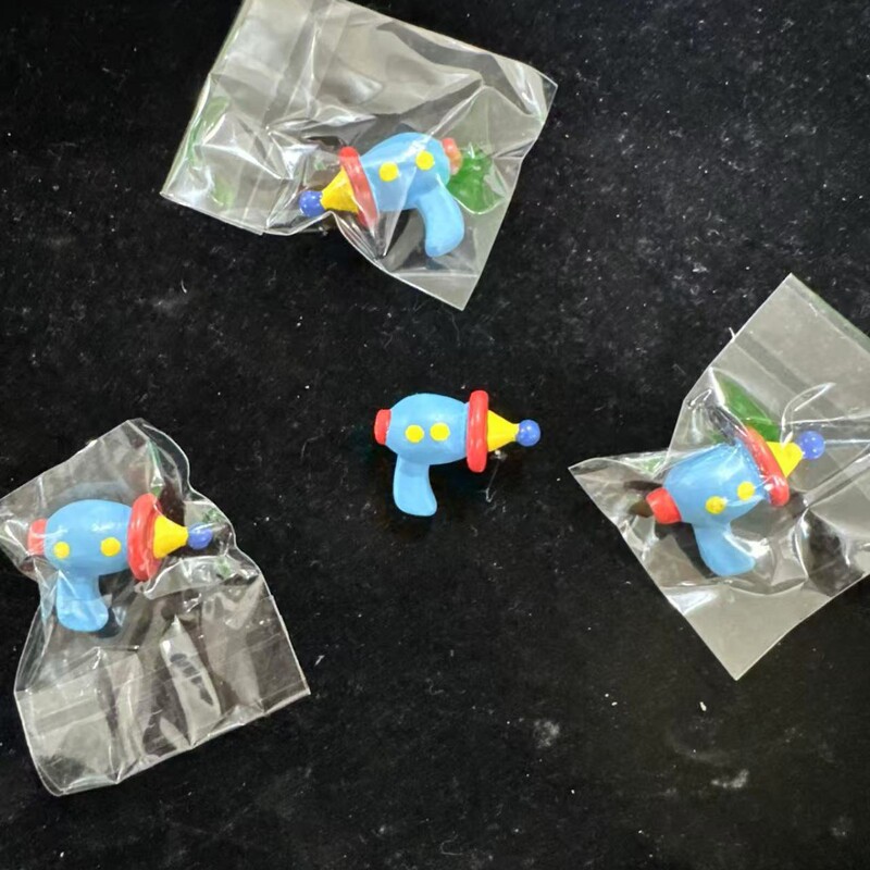 Toy Story Pistol DIY Cream Glue Phone Case Material Croc Shoes Accessories