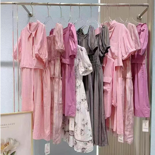 25 summer brand withdrawal women's clothing [city painting] primary source dress tail clear women's clothing tail away