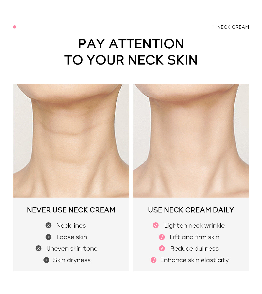 Cross-border QUIYUM Neck Cream 30g for neck care, hydrating, moisturizing and brightening skin tone. Brand manufacturer in stock supply undefined