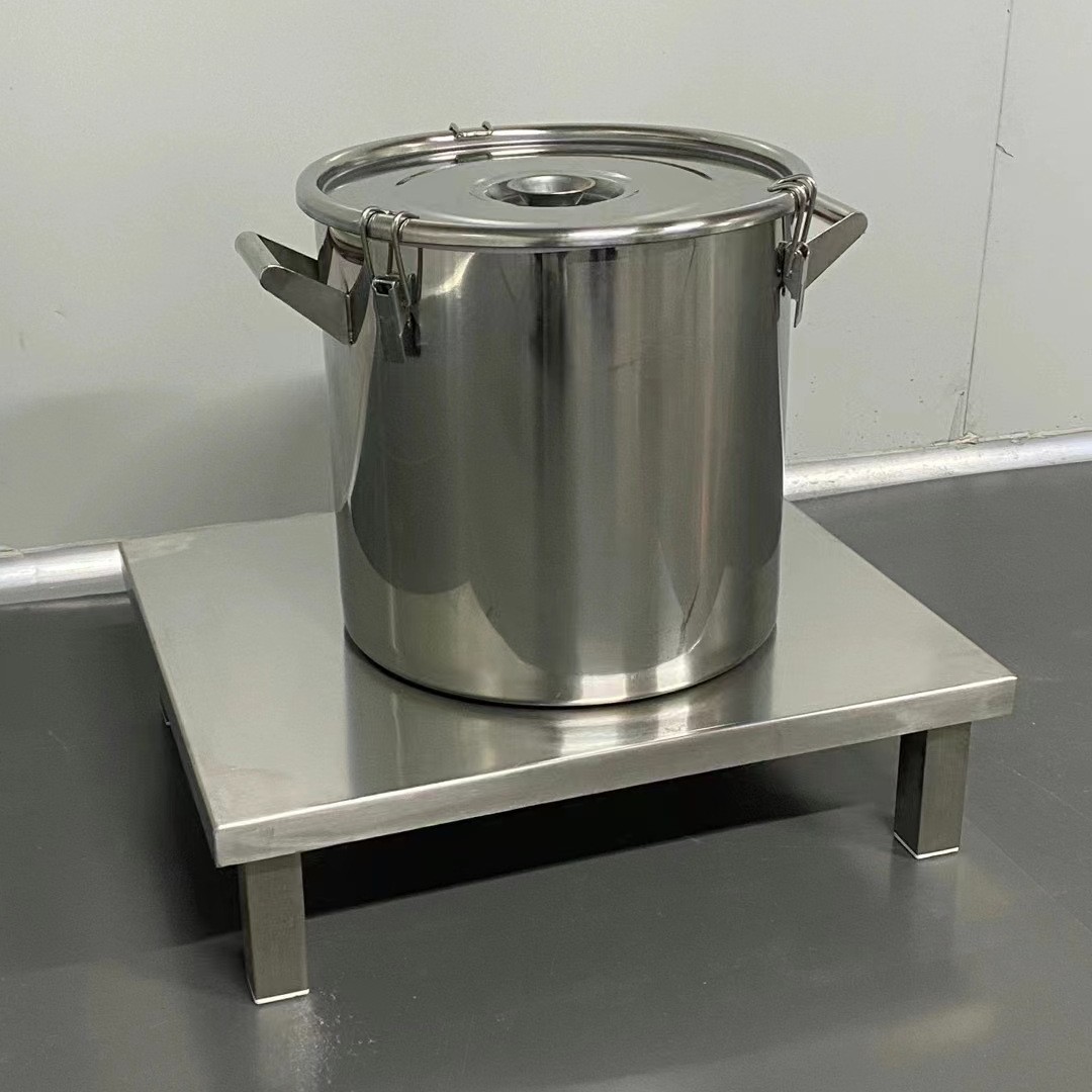 SUS316L桶不锈钢316桶食品桶制药桶物料桶净化无尘满焊圆桶制药用