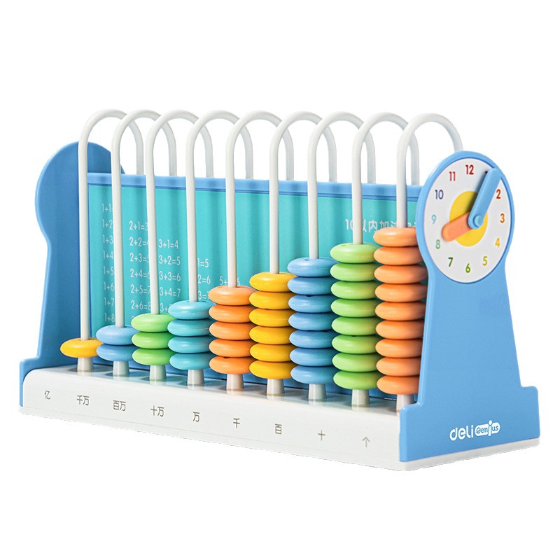 Contador infantil de poder contador de ábaco para niños 5 líneas 9 líneas contador de matemáticas para niños image 7