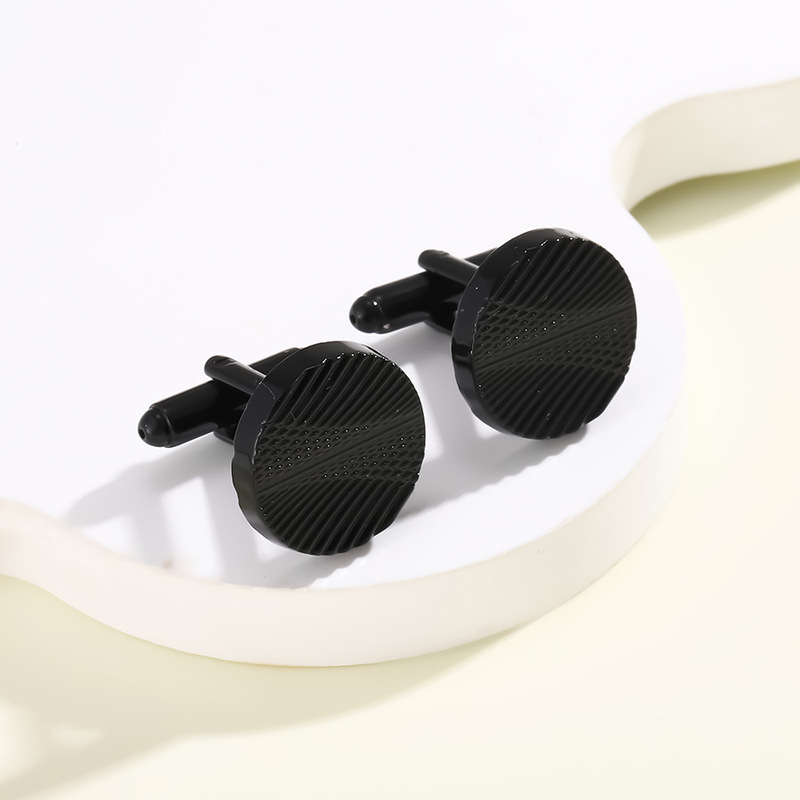 AliExpress Amazon Hot Sale Round Striped Men's Shirt Business Cufflinks Cufflinks Cufflinks Men AliExpress Amazon Hot Sale Round Striped Men's Shirt Business Cufflinks Cufflinks Cufflinks Men