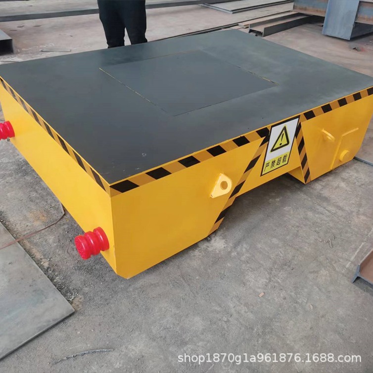 10吨地平车KPW无轨万向蓄电池电动车间遥控20吨搬运车可移动转运