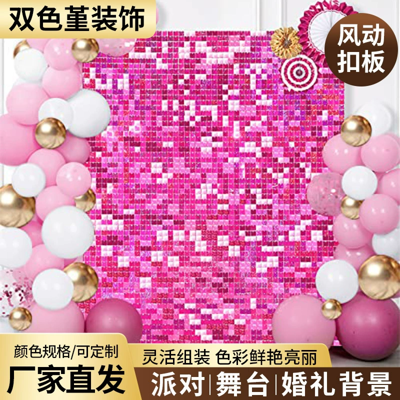 Квадратная круглая пневматическая Пряжка самоблокирующаяся пневматическая пластина блестящая пневматическая пластина фон украшения стен