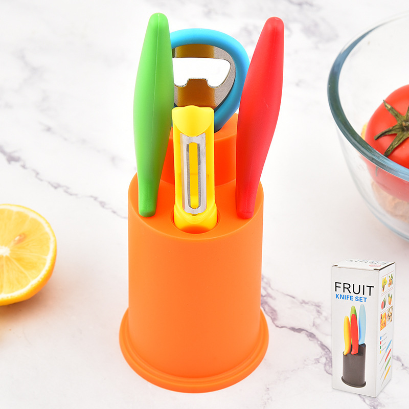 Juego de cuchillos multifunción de acero inoxidable para herramientas de cocina para el hogar