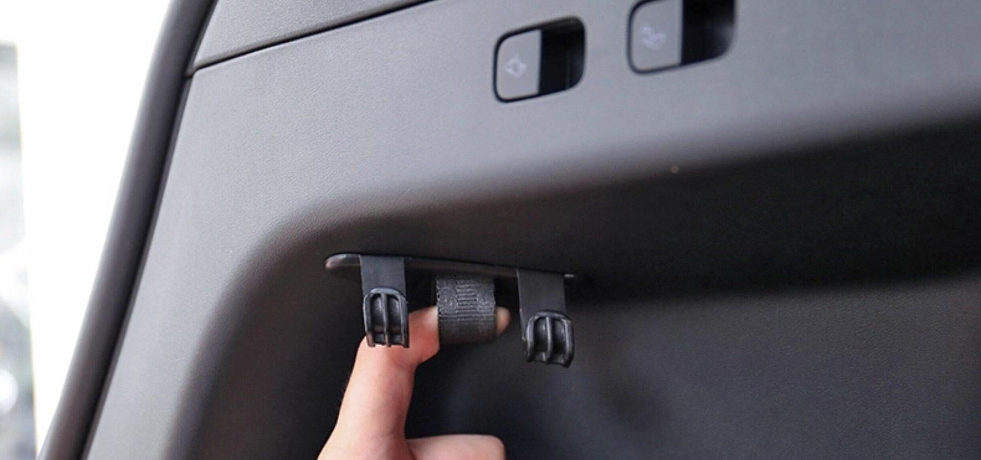 Tesla's New Version of Model 3 Front Passenger Glove Box Hook Car Interior Storage Accessories