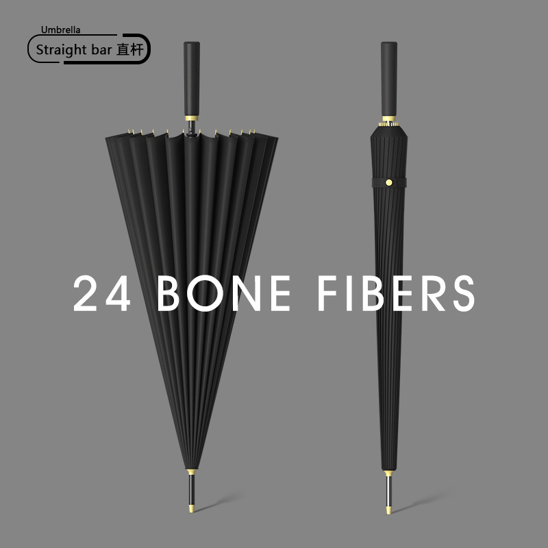 24 Bone Umbrella Double Long Handle Straight Rod Umbrella Vintage Gift Printing Advertising Umbrella Business Men's Printed logo Umbrella 24 Bone Umbrella Double Long Handle Straight Rod Umbrella Vintage Gift Printing Advertising Umbrella Business Men's Printed logo Umbrella