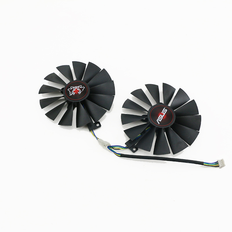 Applicable to ASUS/ASUS CERBERUS-GTX 1070Ti Hellhound graphics card fan shell FDC10M12S
