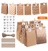Kraft paper Christmas Gift Bags wholesale Christmas Befall suit gift food Packaging bag Christmas ornament