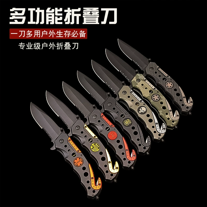 Прямые продажи с фабрики, многофункциональный складной нож из нержавеющей стали, уличный тактический нож, складной нож для самообороны, нож для выживания в кемпинге