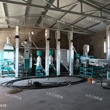 大米小米脱皮剥谷机 水稻加工成套设备 大型稻谷打米机碾米机产线