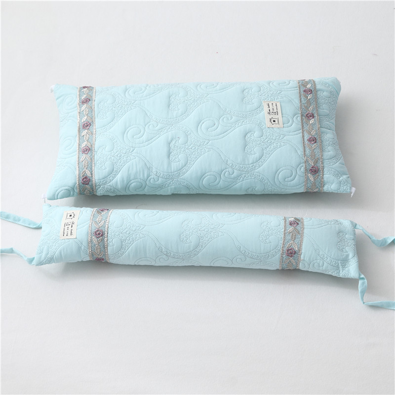 그룹 풀 베개 그린