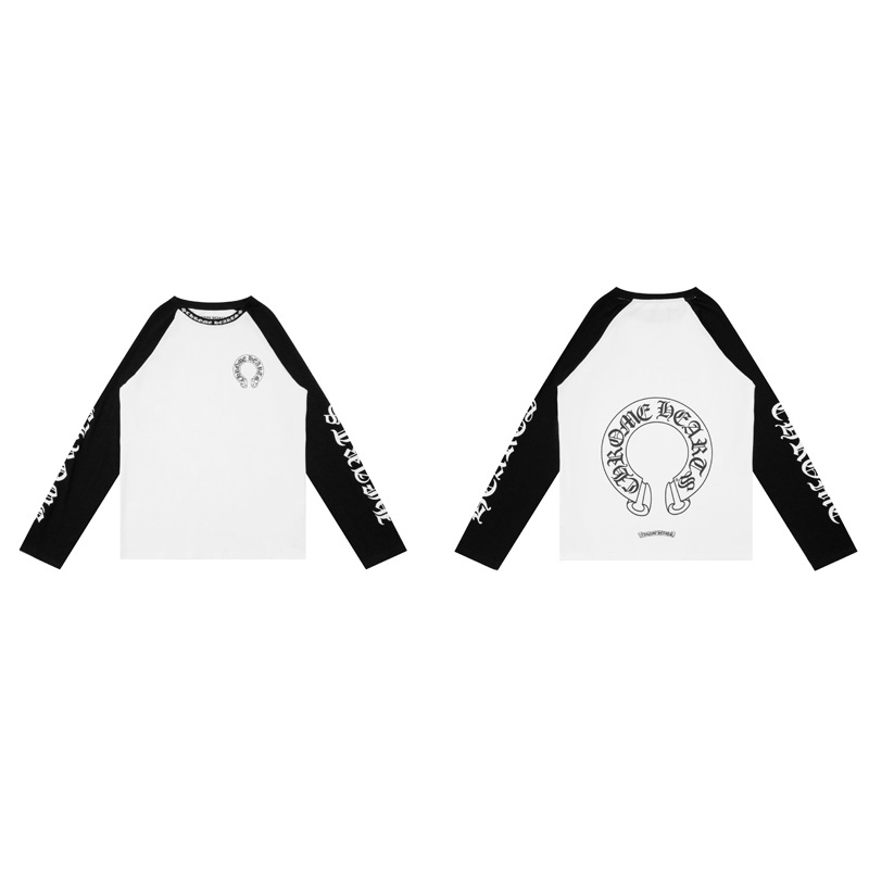 thumbnail for Poison Home for 24SS New Trendy Brand Sanskrit Cross Printed Casual Long Sleeve T-Shirt Series for Men and Women