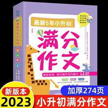 2023满分作文书小升初满分作文小学生作文辅导写作技巧范文示例