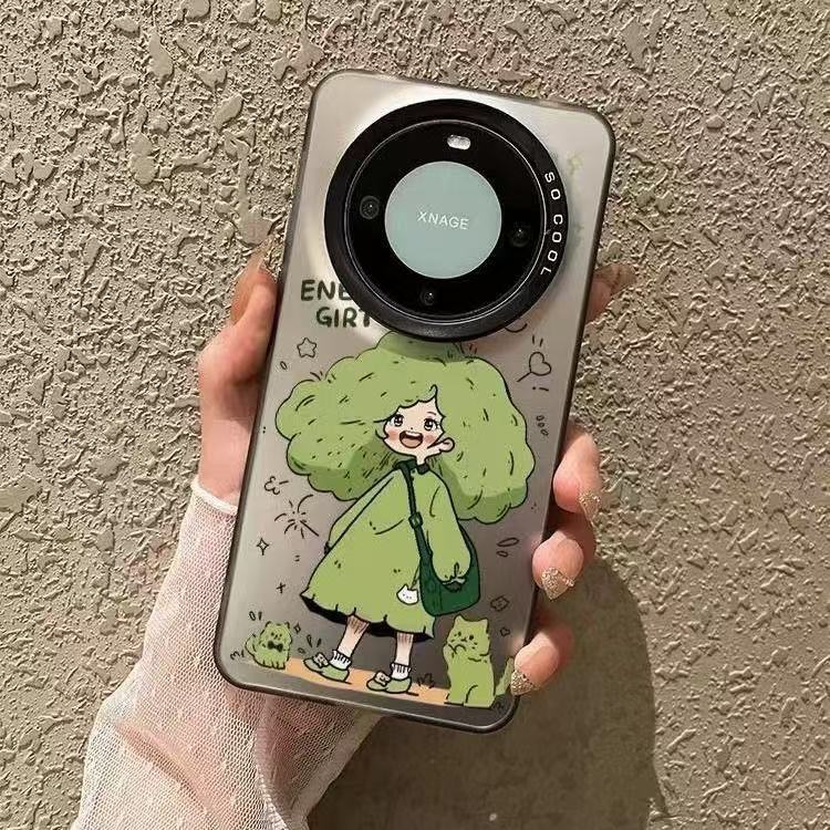 Para Huawei mate60Pro teléfono celular shell girl pura70 nueva gloria 100nova12pro90PRO