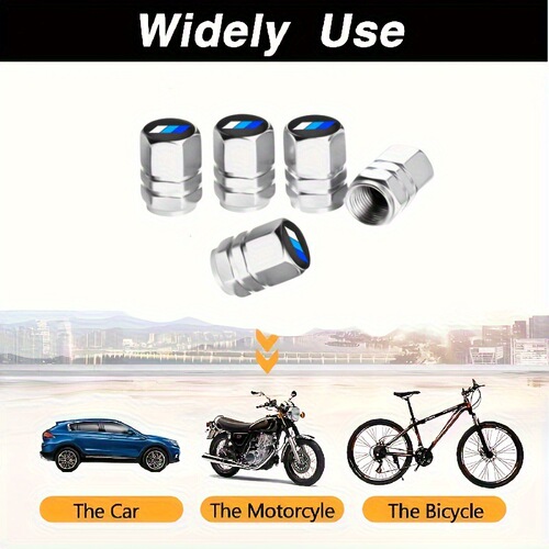 Car Tire Valve Cap Aluminum Car Wheel Cover Car Valve Core Cover Personalized Logo Batch