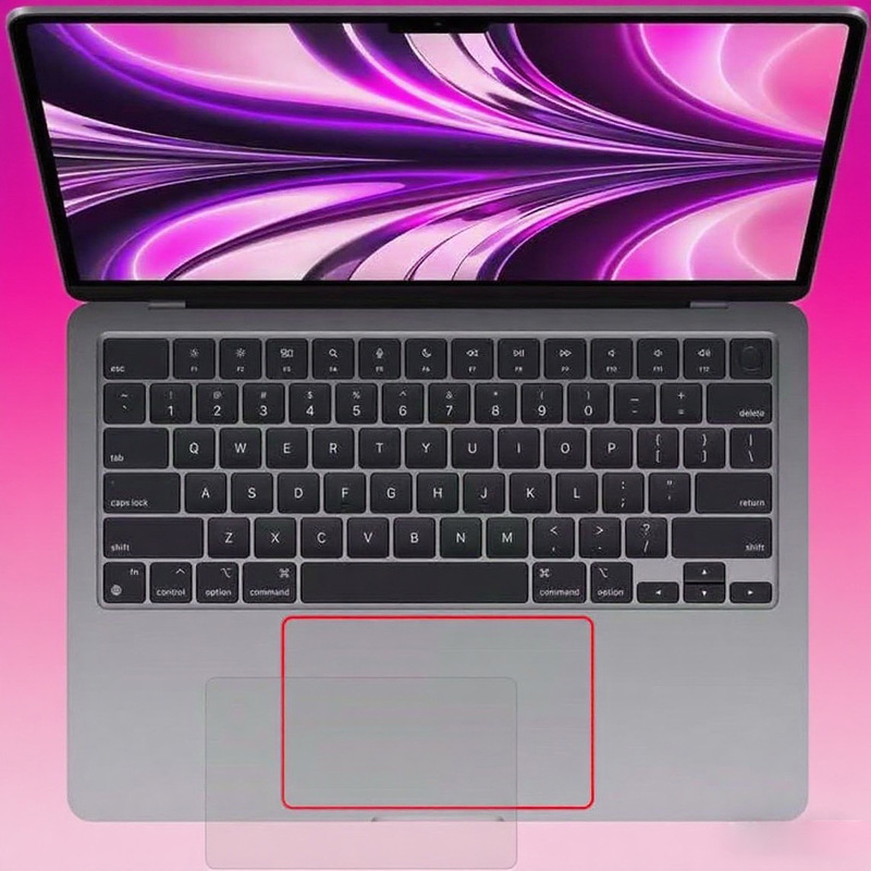 Suitable for MacBook Air 13.6inch M3/M2 Trackpad Protective Film, Anti-Fingerprint and Smooth Fingers