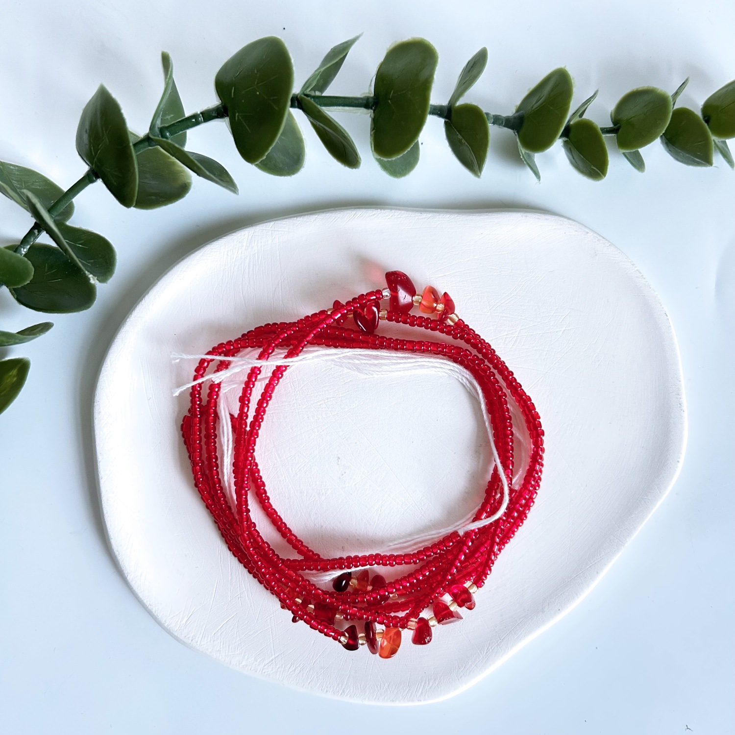 Wholesale Jewelry Bohemian Simple Style Color Block Solid Color Gravel Seed Bead Beaded Waist Chain display picture 4