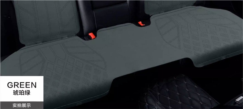 2026 Car Seat Cushion, Universal for All Seasons, Suede Leather Seat Pad, High-End Saddle Pad, Suede Seat Cover, Summer Slim Waist Design