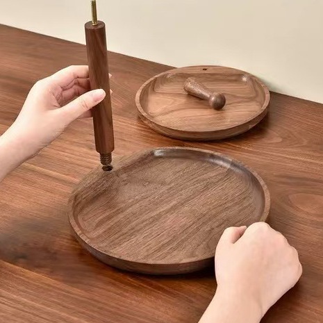 Entrar en el hogar puerta de entrada llave de almacenamiento decoración madera ligera de lujo de alta calidad estante de almacenamiento multicapa mesa bandeja de almacenamiento de artículos diversos