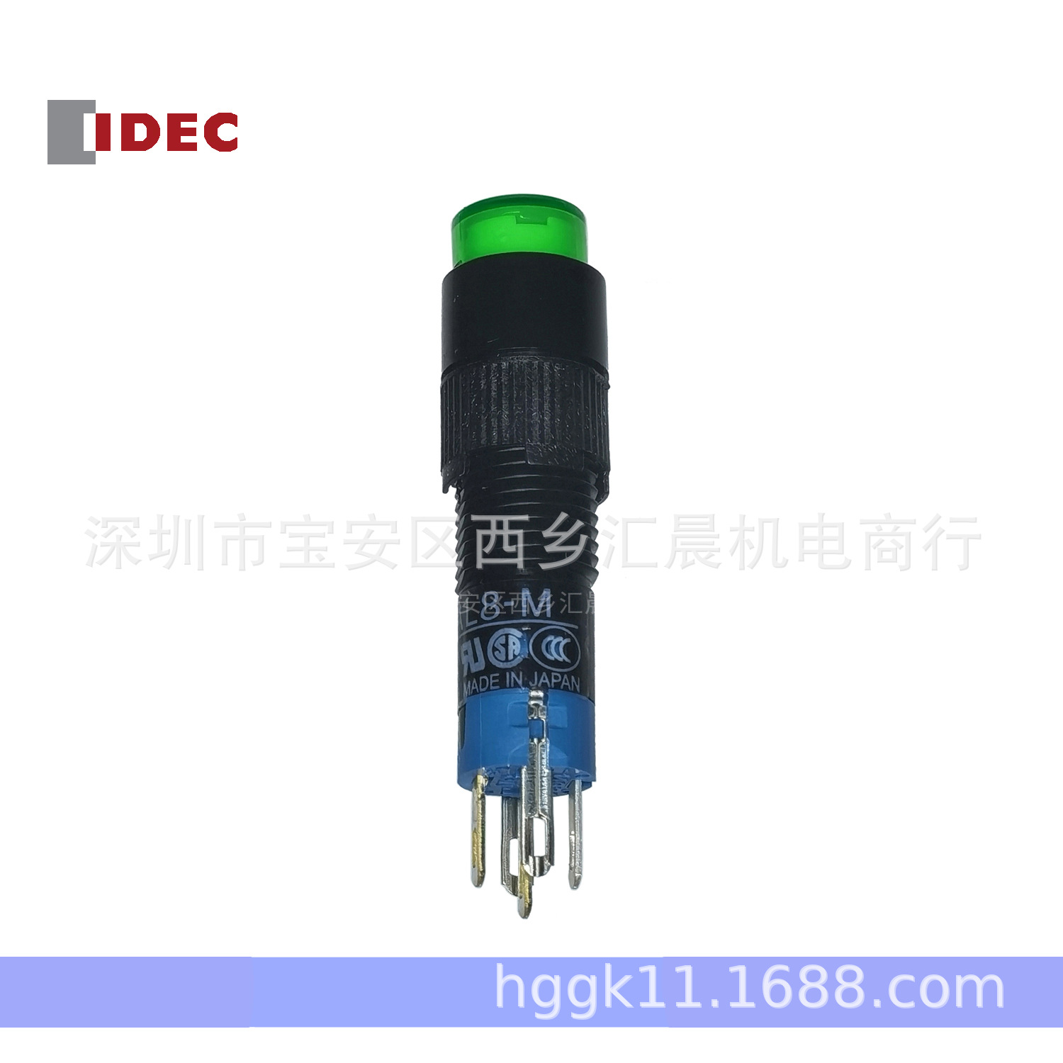 正品IDEC和泉按钮开关 AL8M-M11G AL8M-M11R