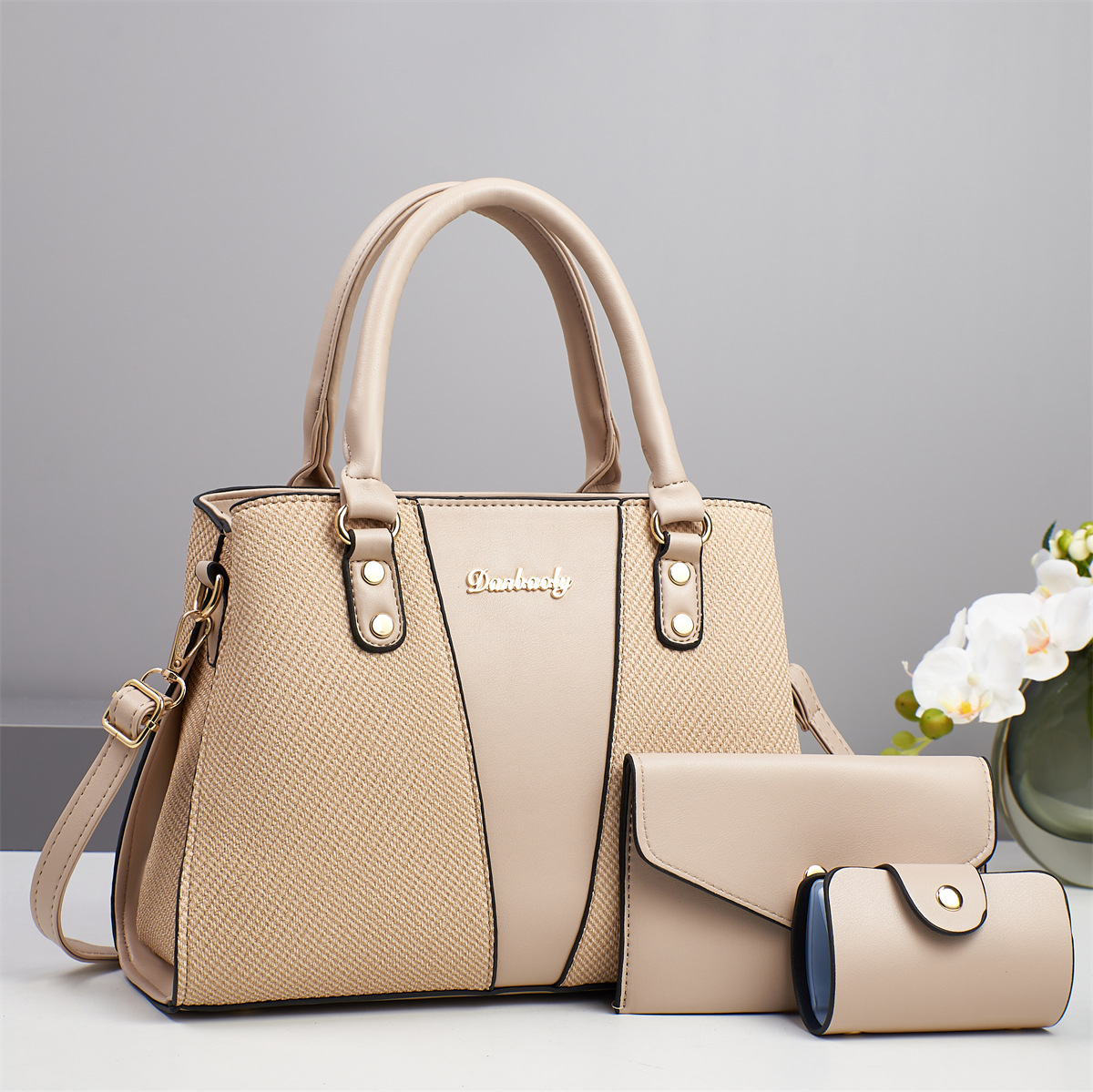 Bolsos para niños y madres bolsos de Taizhou bolsos de mujer bolsos de comercio exterior bolsos de hombro de gran capacidad costuras de moda bolsos transfronterizos
