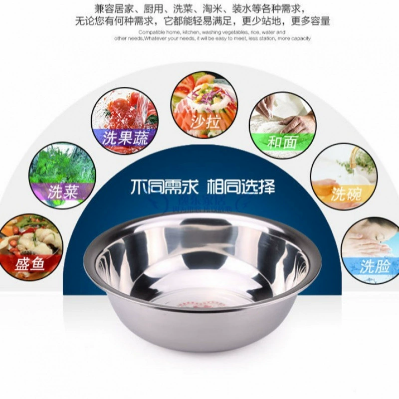 Washbasin stainless steel, increased thickness