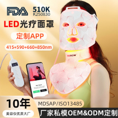 国境を越えた売れ筋シリコンマスク肌の若返り器具家庭用美容ニキビ除去赤外線理学療法フォトン LED マスク器具