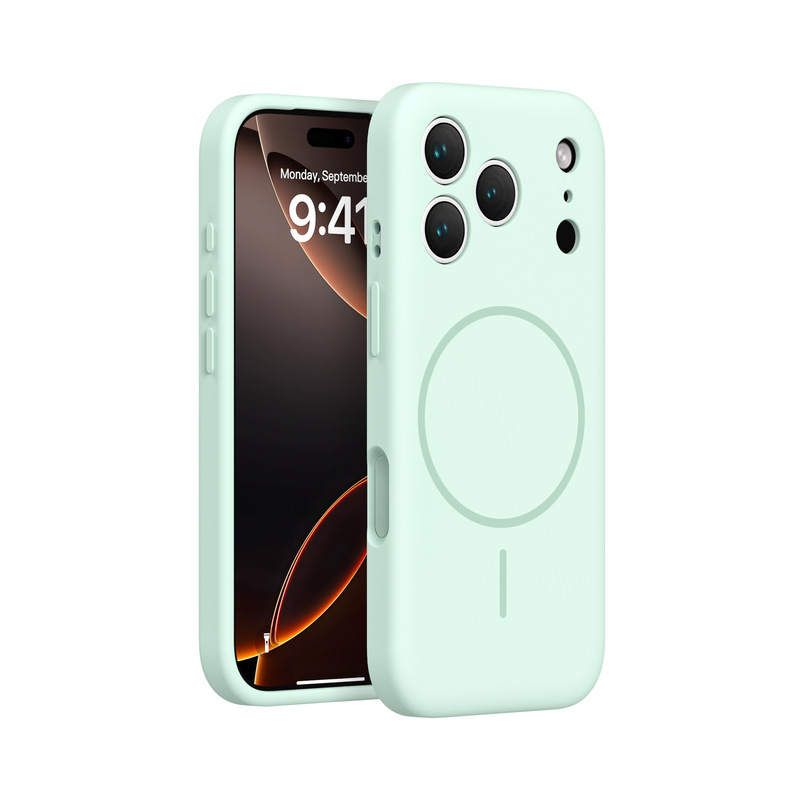 云简真液态硅胶适用iPhone17手机壳肤感磁吸充电苹果16全包保护套|undefined