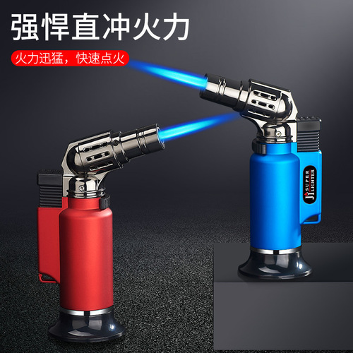 LF550 portable direct cigar lighter, outdoor barbecue flame gun, welding gun, moxibustion ignition gun manufacturer