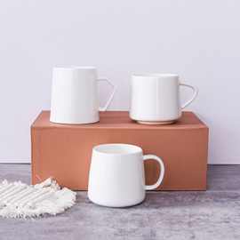 陶瓷简约早餐咖啡厂家批发马克水杯广告礼品红茶骨瓷杯商务礼品