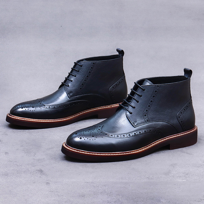 A2111 3520K BOOT MARTIN NAM ASTTYGC BIG SIZE NGOẠI CỠ PHỤC CỔ CỔ ĐIỂN HỌA TIẾT HOA GIÀY DÉP NAM DA BÒ G06 SẢN PHẨM MỚI