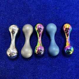 钛合金骨头指尖陀螺宝乐珠begleri玩具Knucklebone手指极限EDC