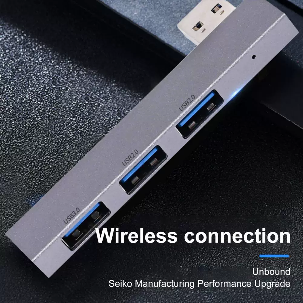 Новый USB3 HUB из алюминиевого сплава мини USB3.0 трехпортовый хаб расширение док-станция ноутбука
