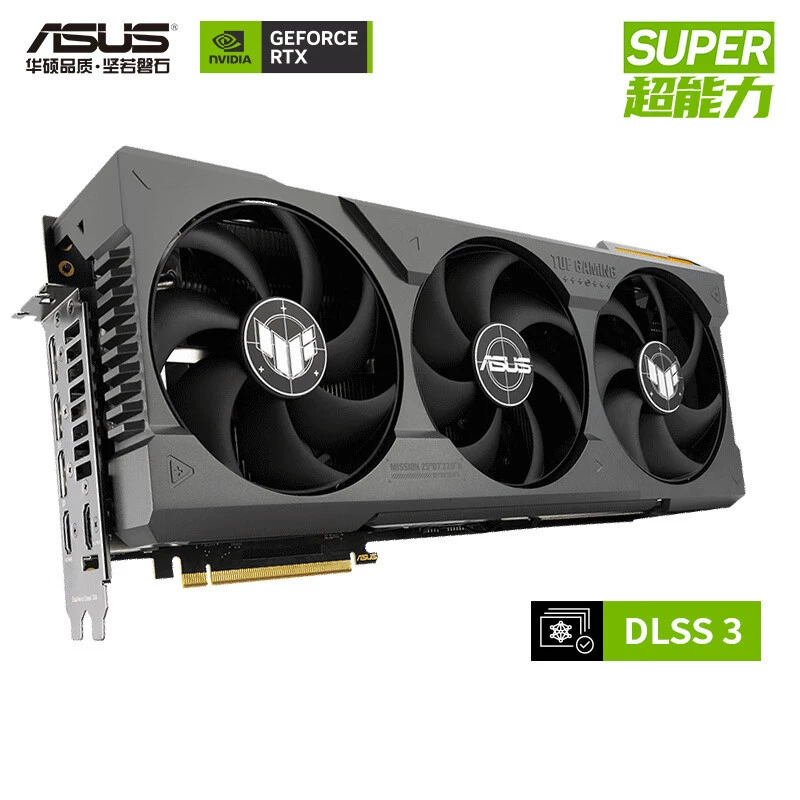 TUF GeForce RTX 4080 SUPER 16G GAMING, профессиональная дискретная видеокарта для киберспортивных игр