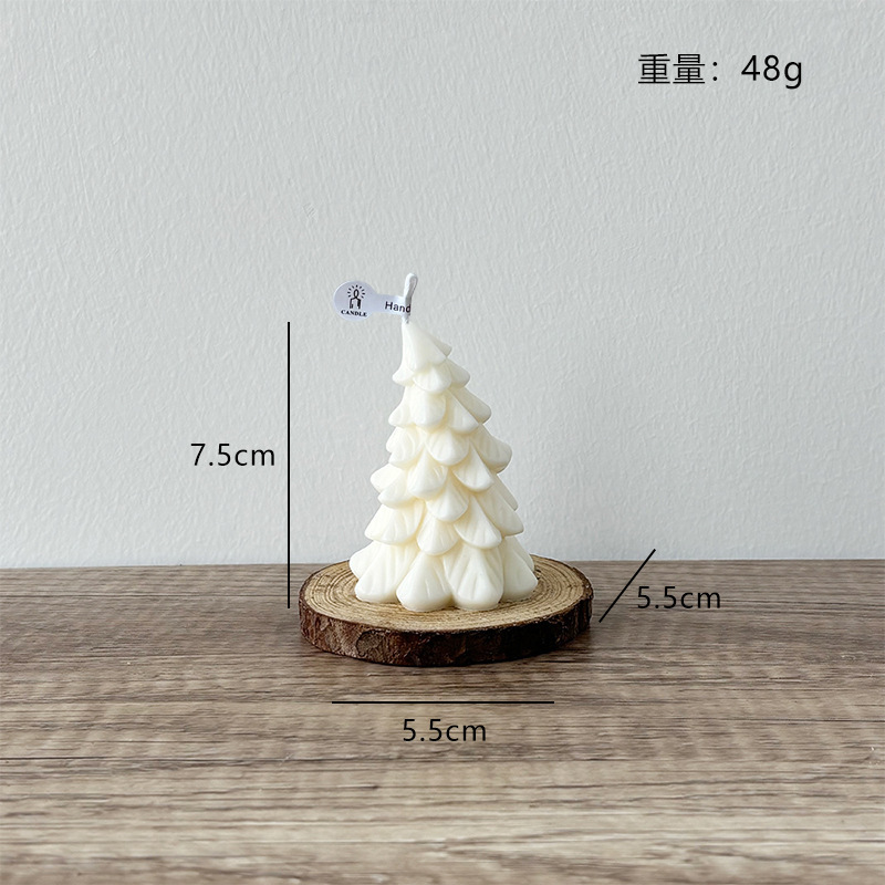 圣诞树香薰蜡烛节日氛围感装饰节日礼物各种圣诞树造型蜡烛Candle|undefined