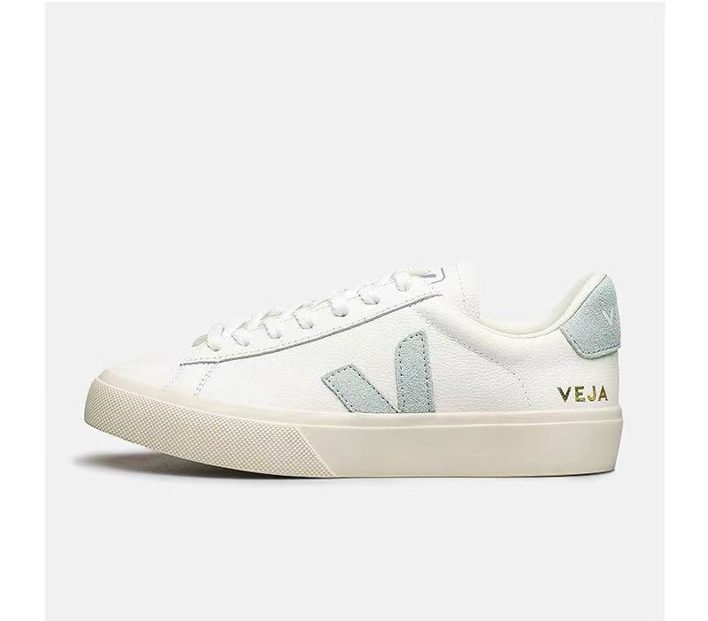 純粋なオリジナルの高バージョン Veja クラシックな多用途の白い靴、男性と女性のカップル向け、キャンパススニーカー、通気性と多用途のスポーツスニーカー|undefined