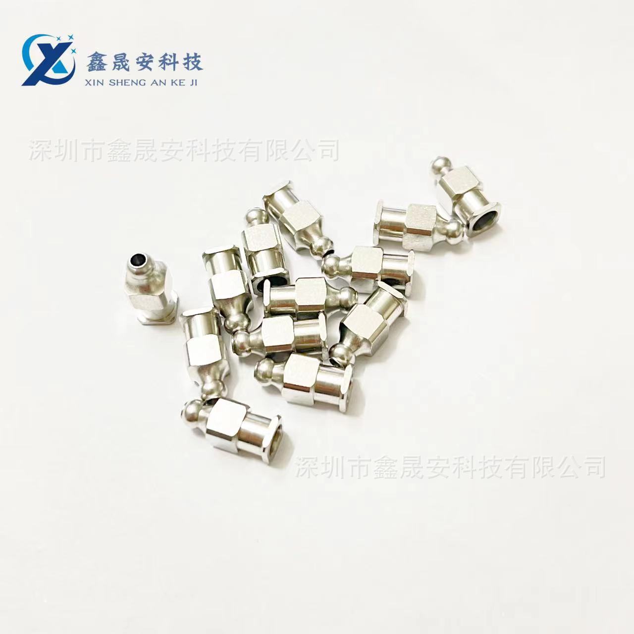 不锈钢底座 304不锈钢鲁尔底座转接头 针管焊接 磨尖封圆头打孔