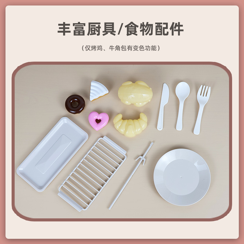 Juguetes de cocina de la familia, juegos de rol para niños y niñas, juguetes de papel para niños de tres años al por mayor