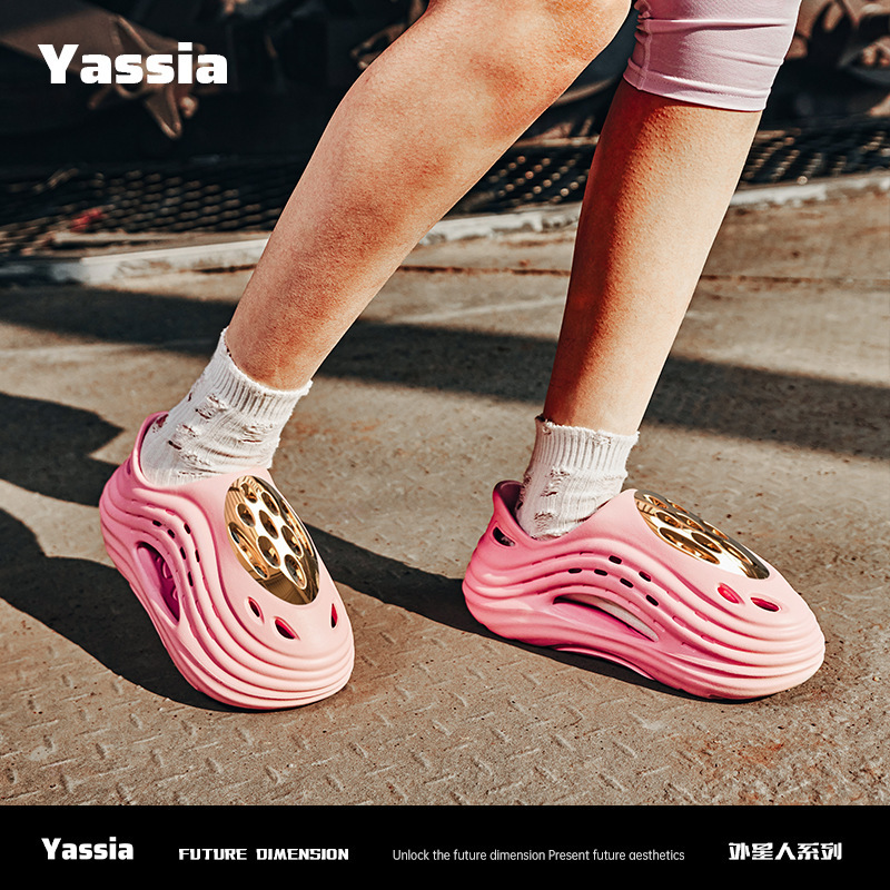 Yasun Alien アップグレードされた下駄男性と女性のための 25 新しい夏のアウトドアスポーツカップルビーチシューズ|undefined